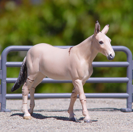 Silver Dun Mule