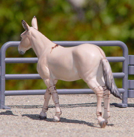 Silver Dun Mule