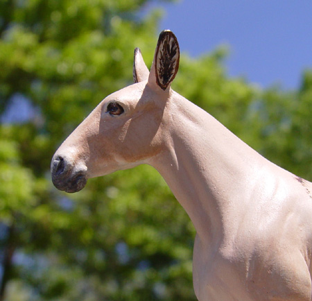 Silver Dun Mule