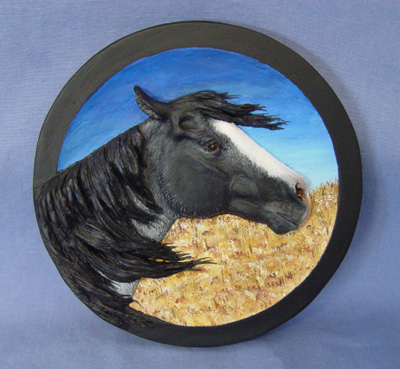 Stock Horse Medallion