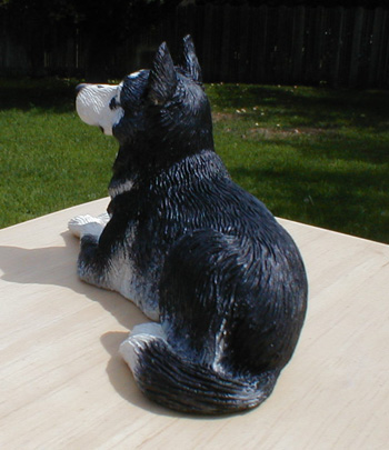 K-9 Kreations White German Shepherd Resin