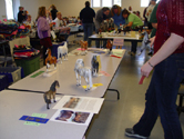 Model Horses On Table